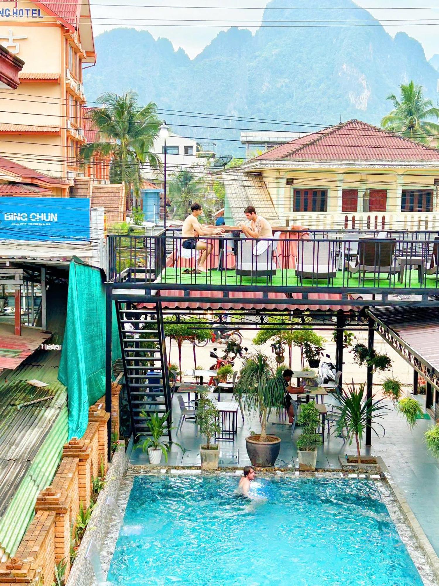 Win Hotel Vang Vieng Εξωτερικό φωτογραφία